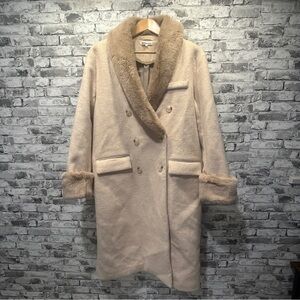 EUC Reformation Double-Breasted Women's Coat Size XL